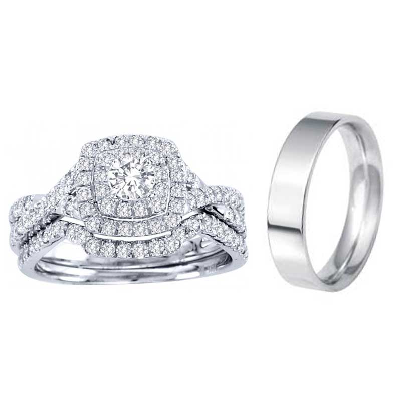 Wedding Ring Sets For Couples Lagos, Nigeria Zavandi Zavandi Jewelry