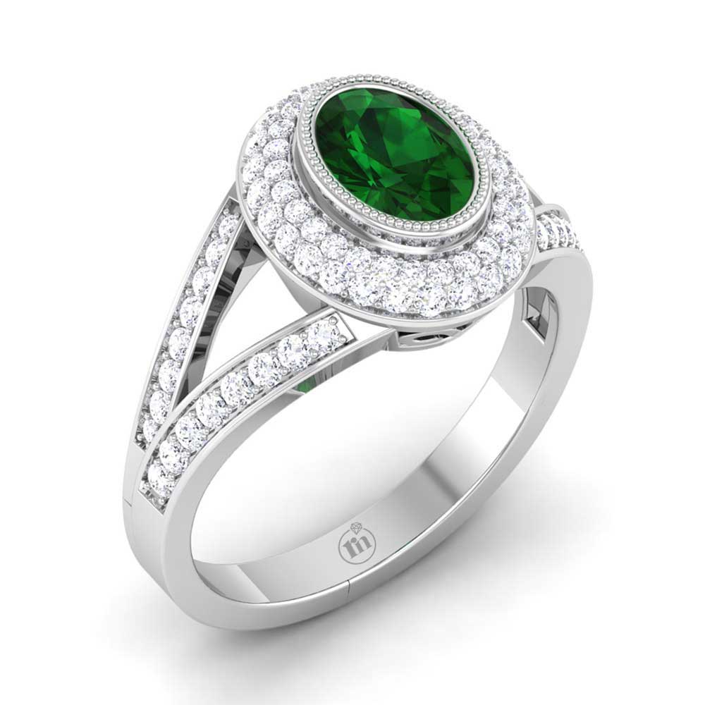 GEMSTONE ENGAGEMENT RINGS Zavandi Jewelry